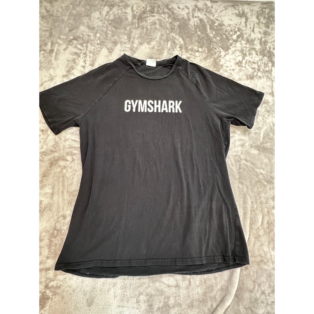 Gymshark T-Shirt Women's Size XL Black Short Sleeve Crew Neck Gym Workout Casual